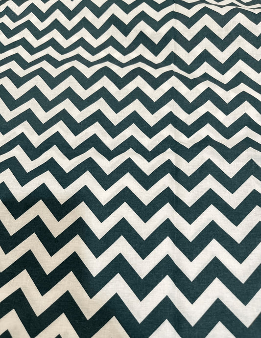 Dark Green Chevron