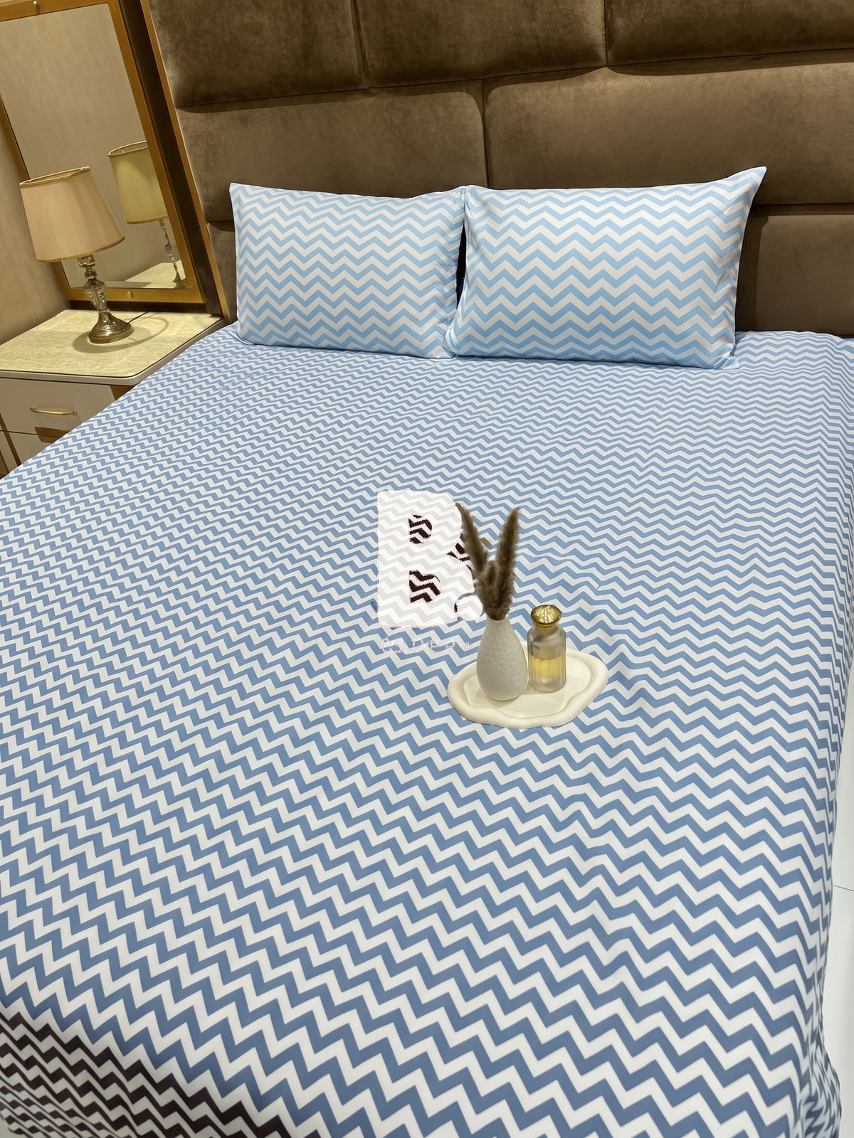 Light Blue Chevron