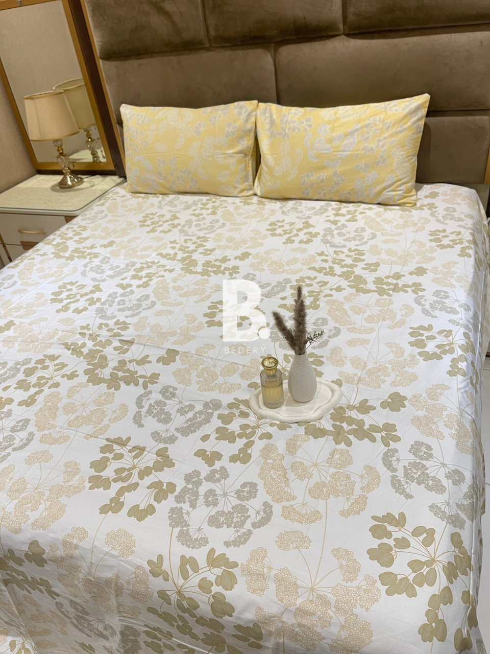 Sunshine Floral Satin