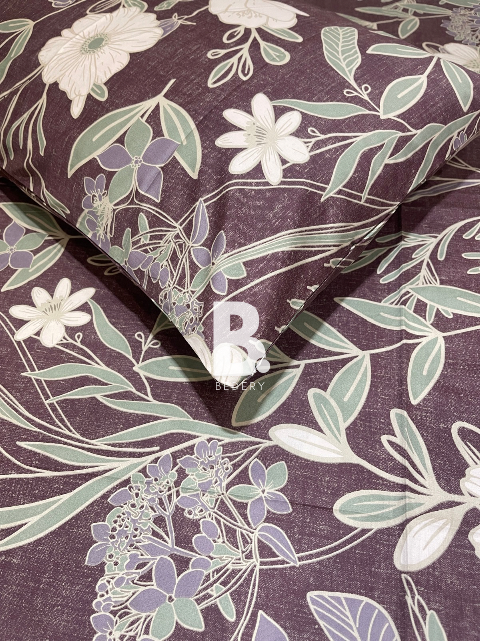 Plum Botanical Satin