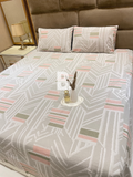 Pastel Geometric Percale