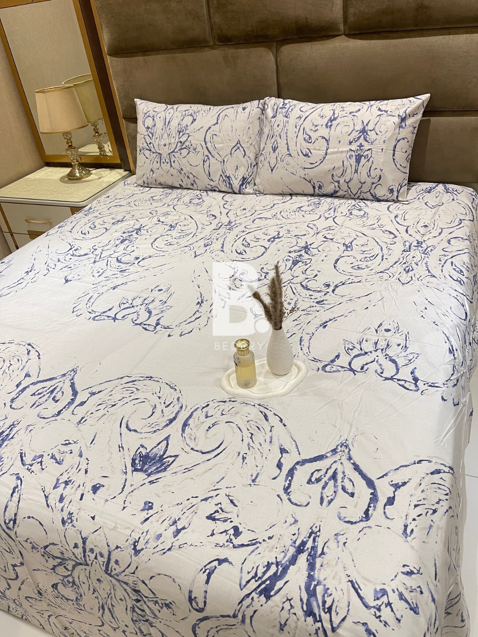 Royal Swirl Satin