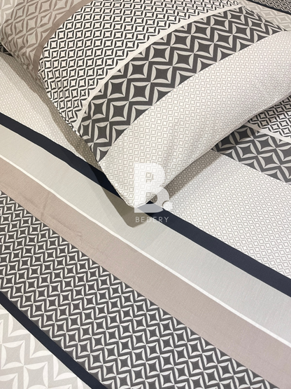 Multi Stripe Percale