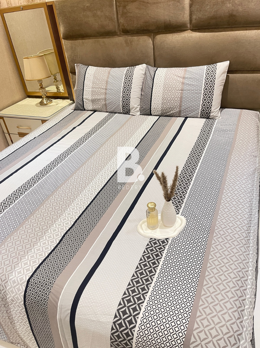 Multi Stripe Percale