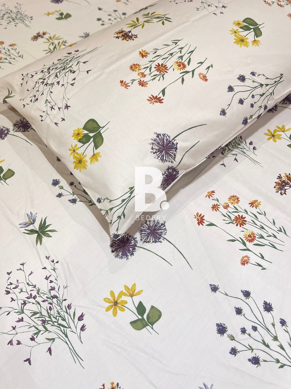 White Meadow Satin