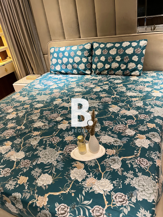 Teal Chinoiserie
