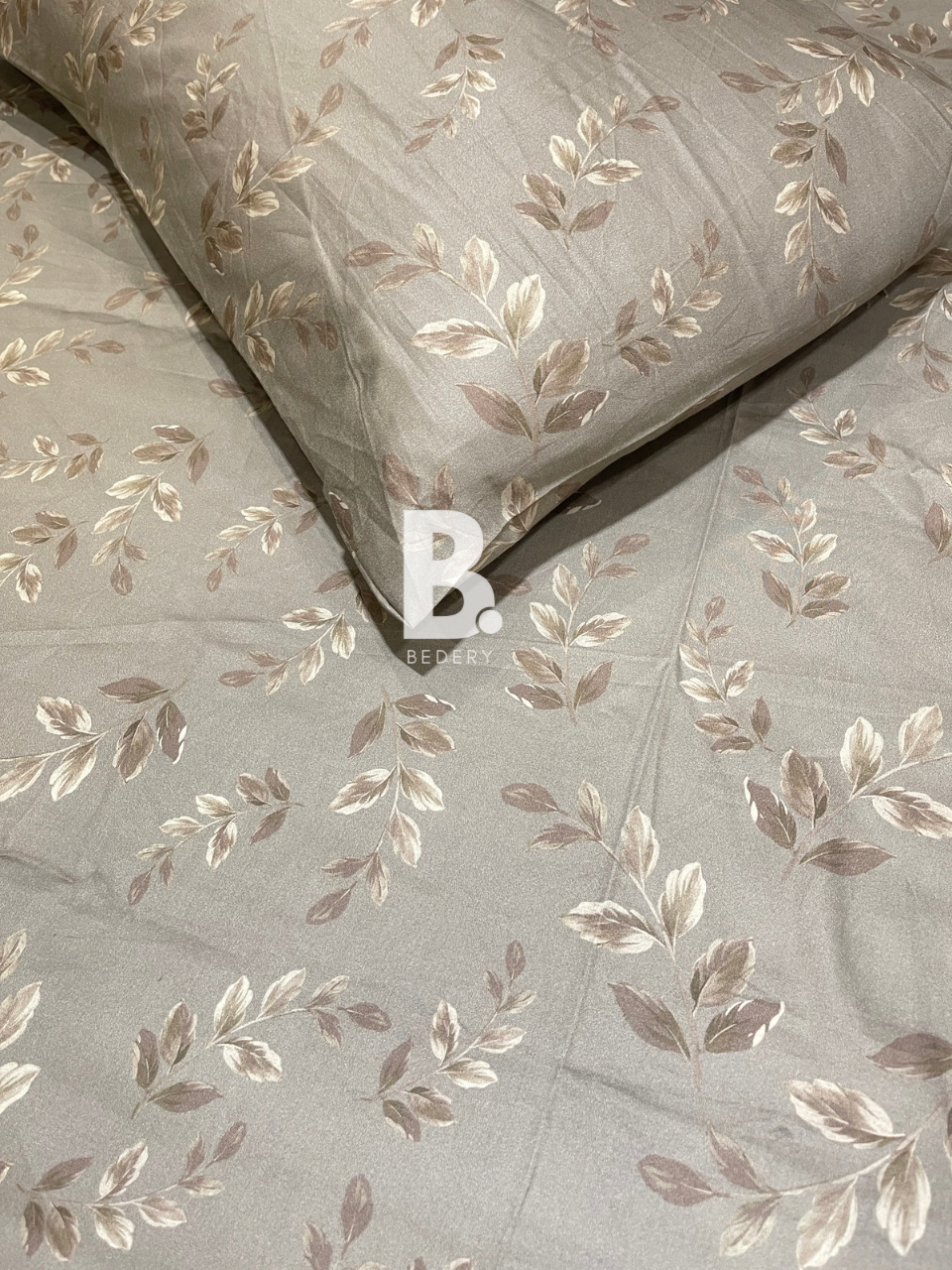 Mocha Leaf Satin