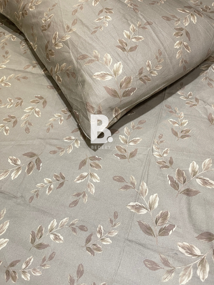 Mocha Leaf Satin