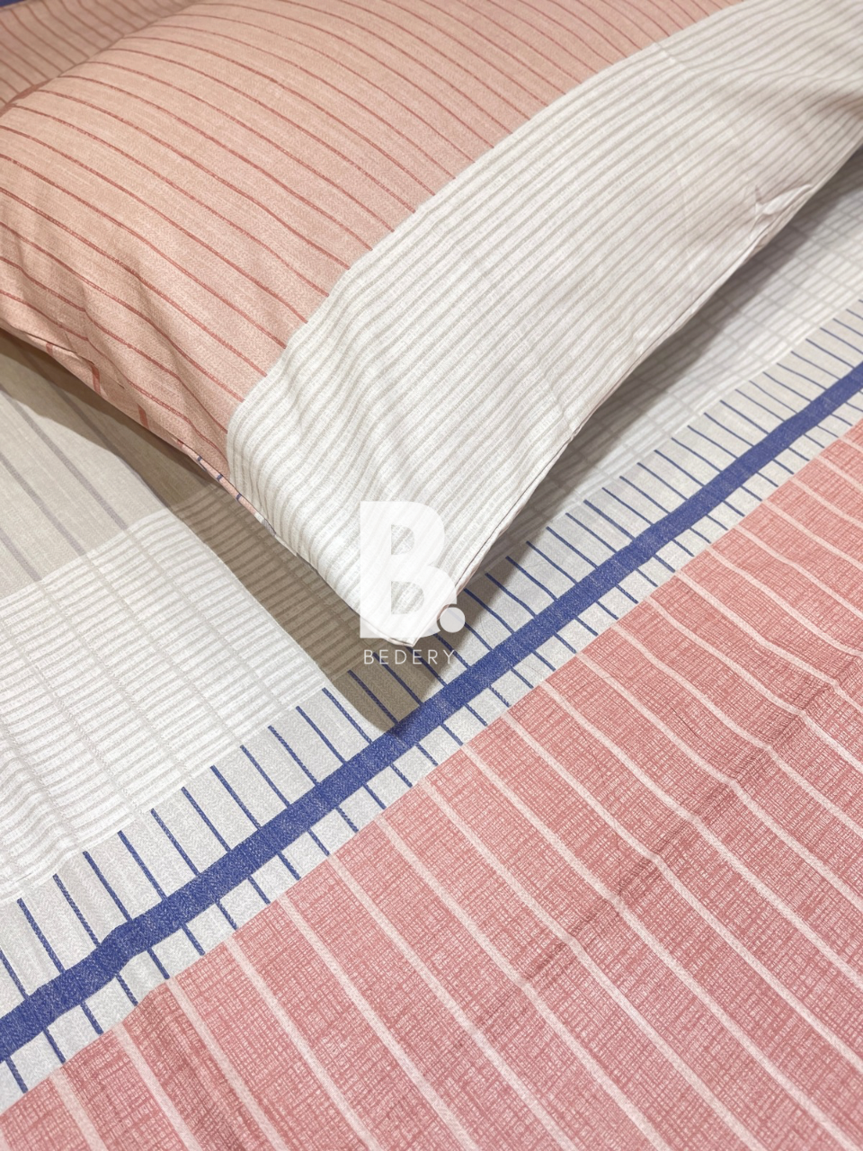 Pastel Stripe Percale
