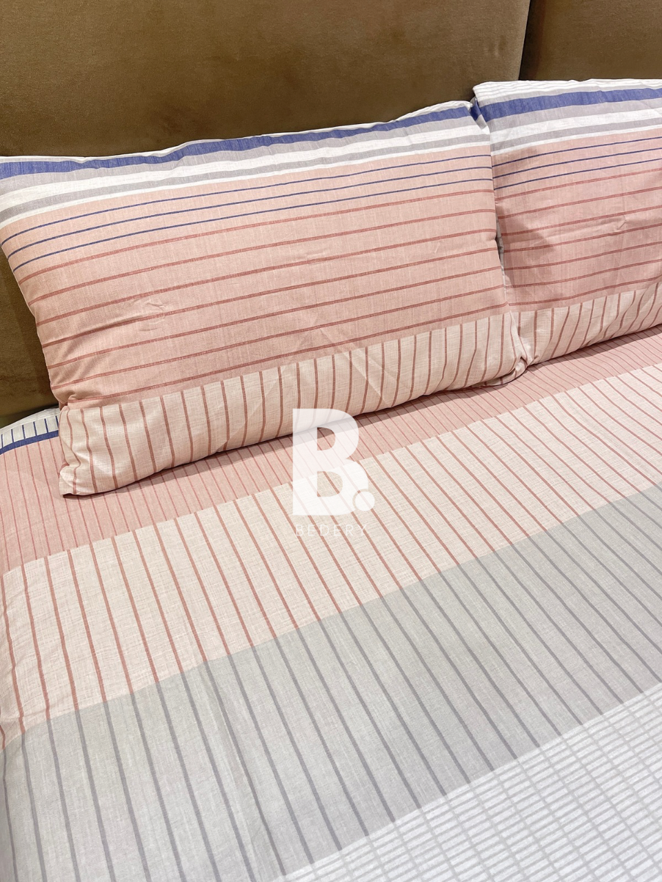 Pastel Stripe Percale