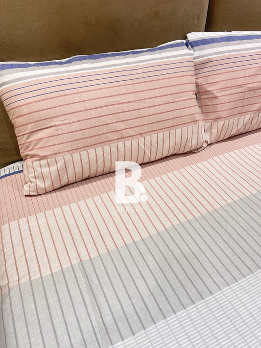 Pastel Stripe Percale