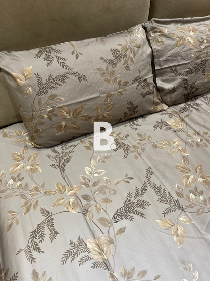 Taupe Vine Satin