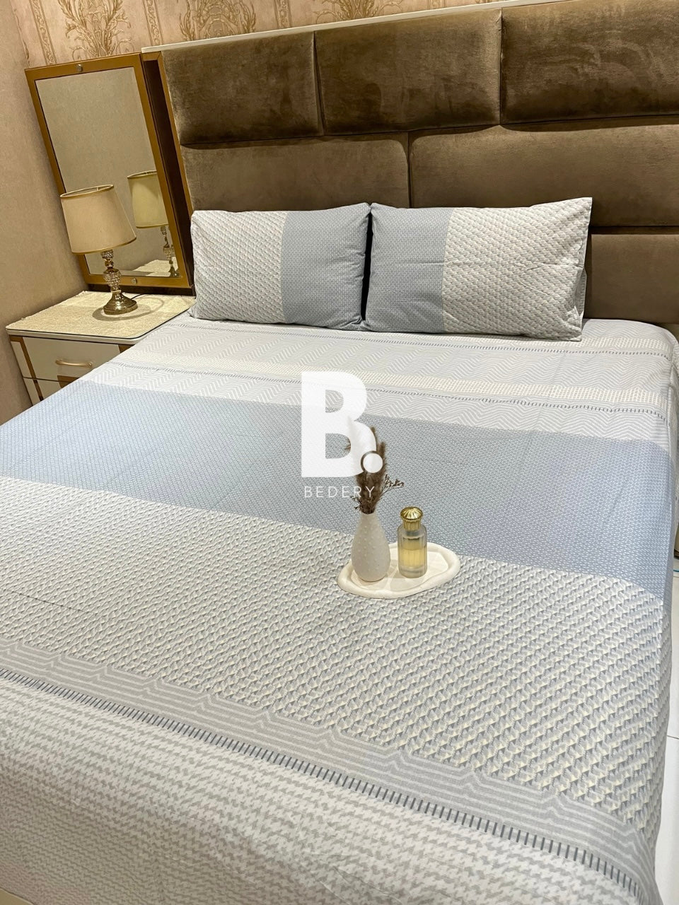 Ice Mosaic Percale