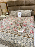 Beige Pinwheel