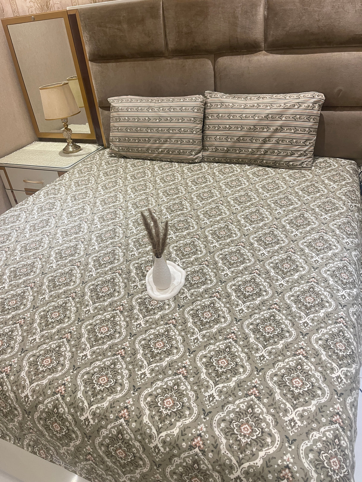 Khaki Paisley