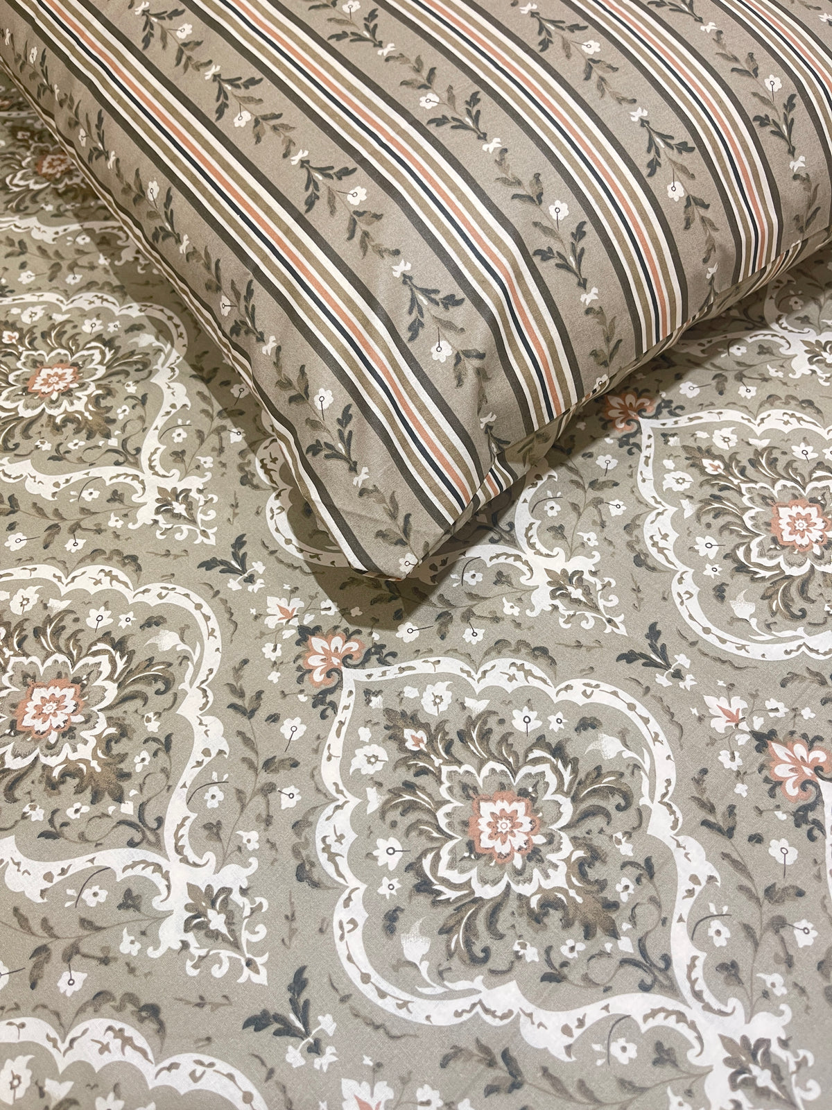 Khaki Paisley