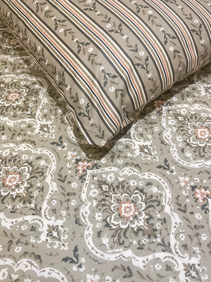 Khaki Paisley