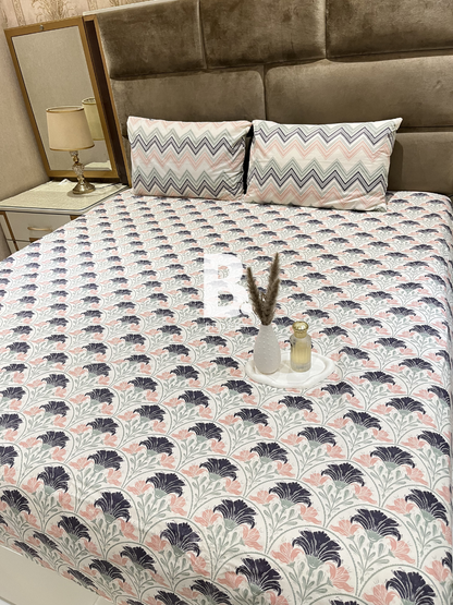 Peach Chevron