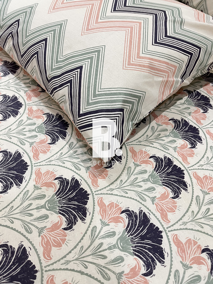 Peach Chevron