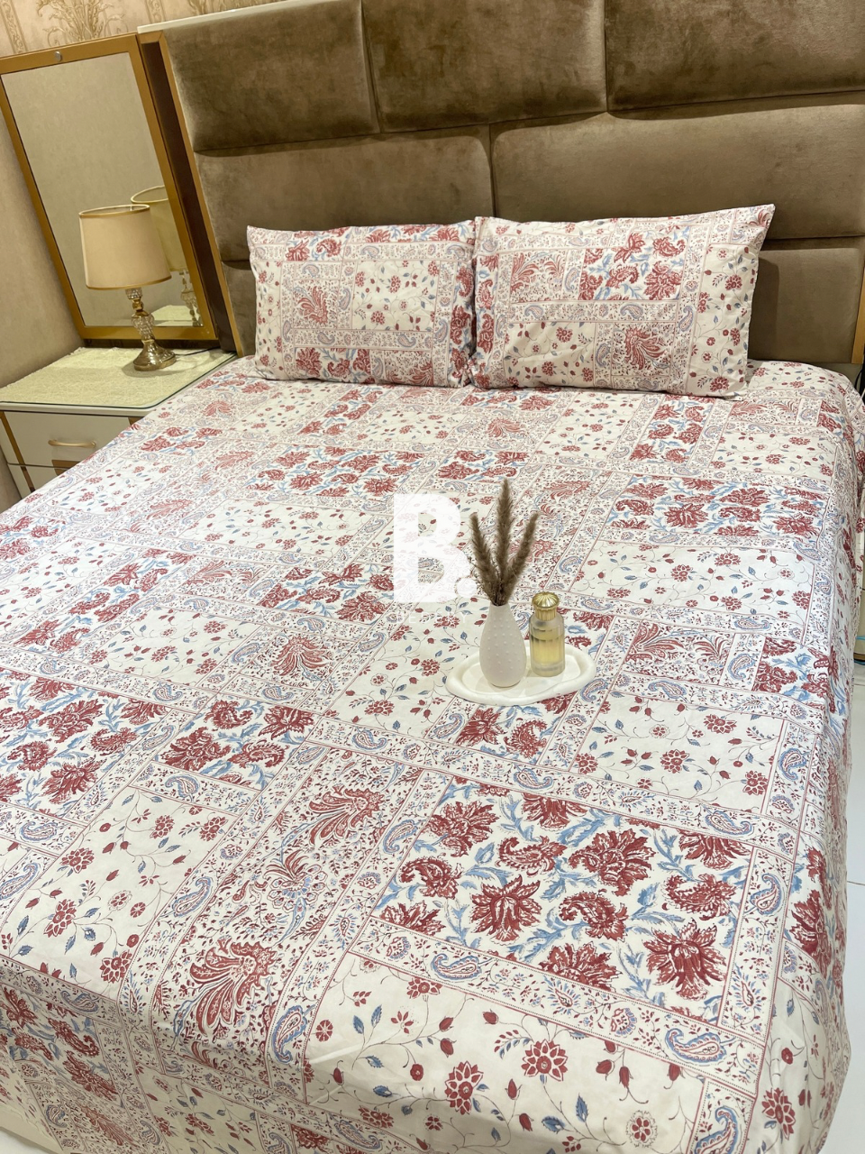 Vintage Paisley Percale