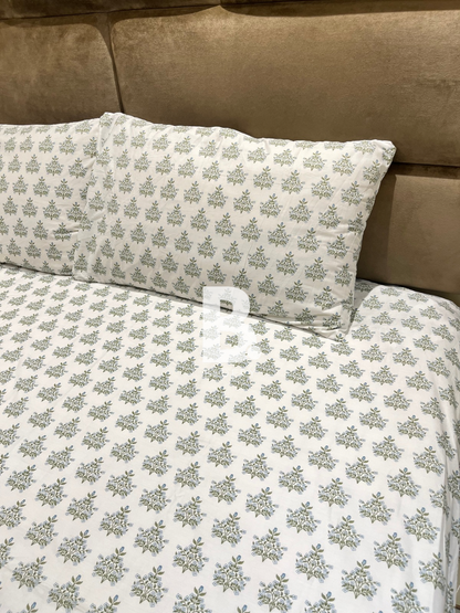 Sage Motif Percale