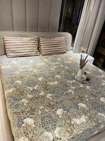 Silver Petal Glow