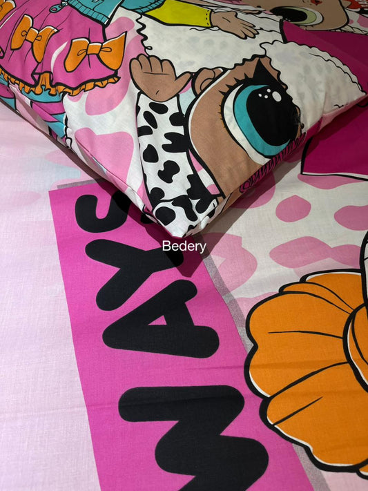 L.O.L. Surprise Dolls Kids Bedsheet