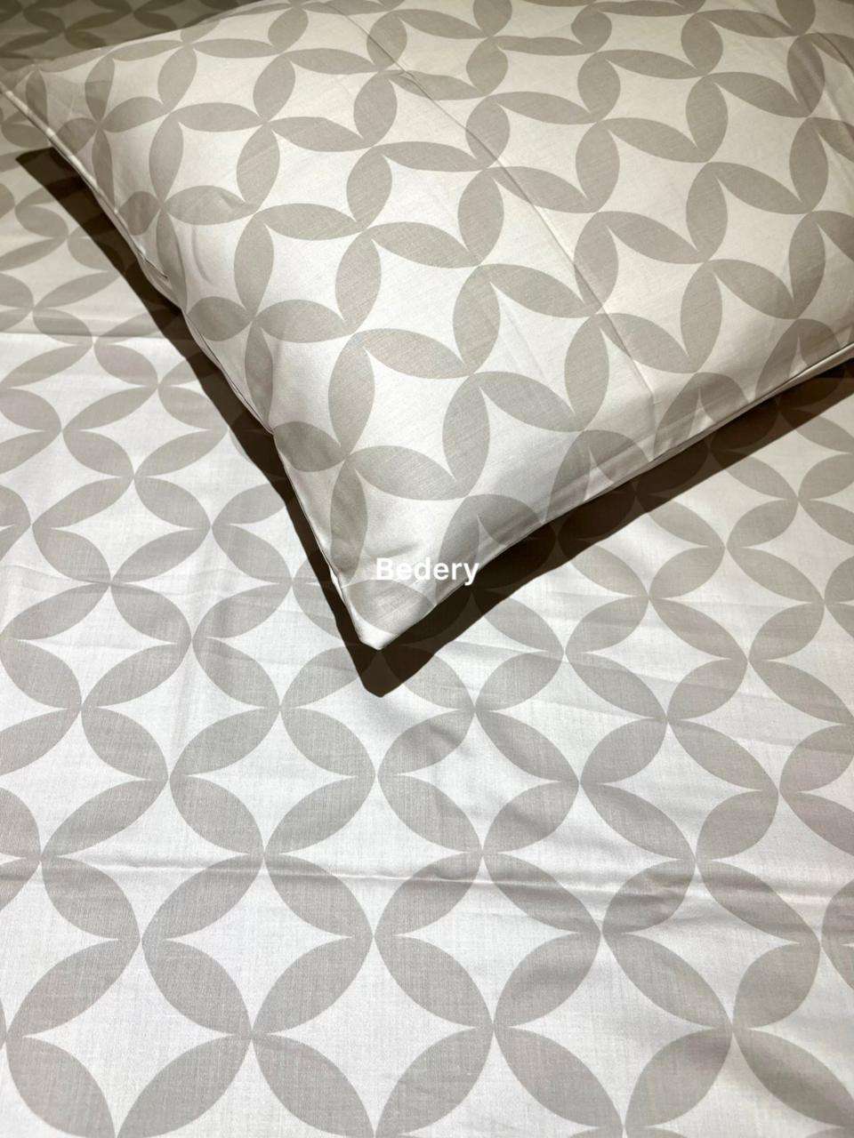 Silver Mist Satin Bedsheet