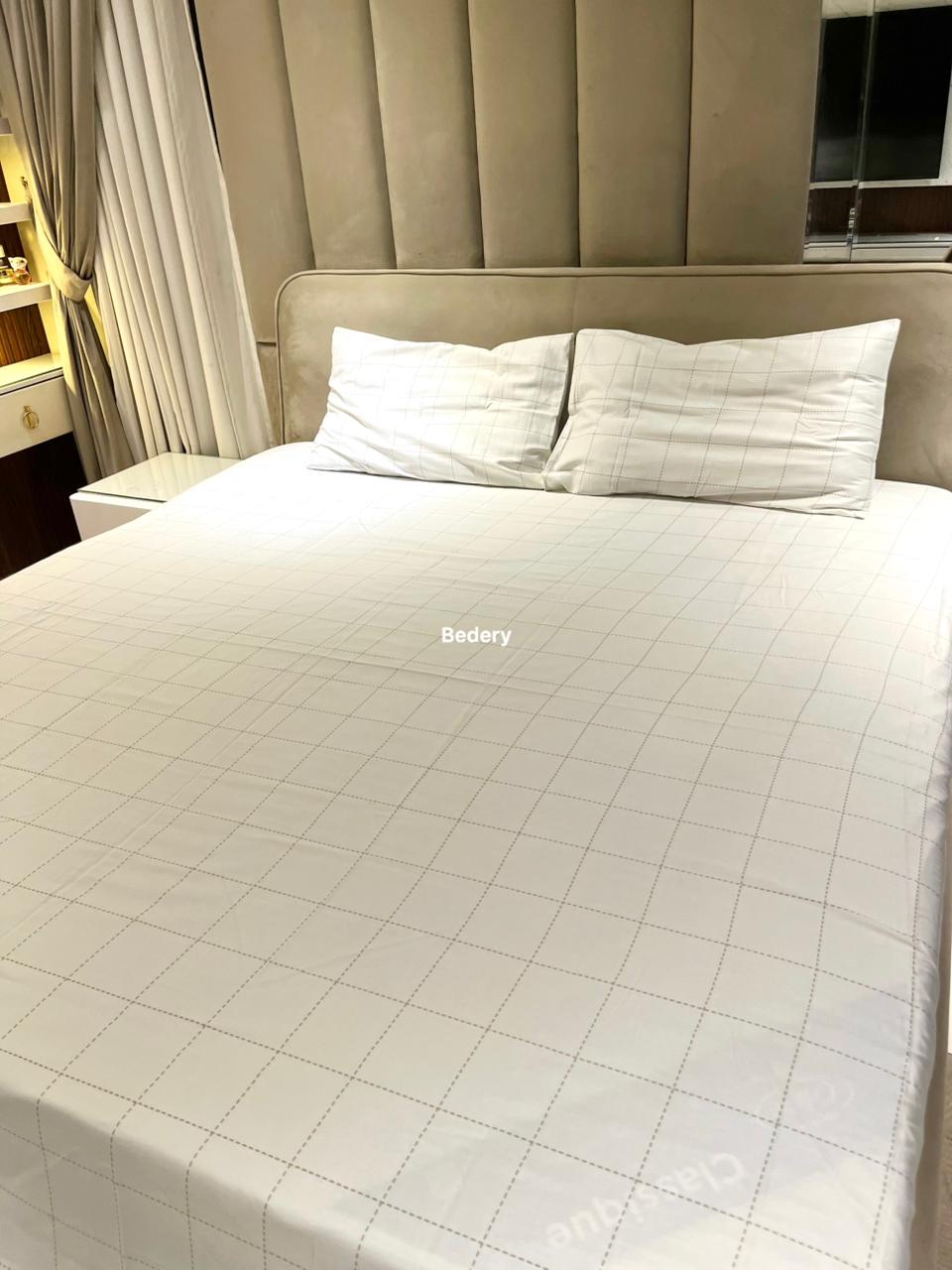 Classic Line Satin Bedsheet