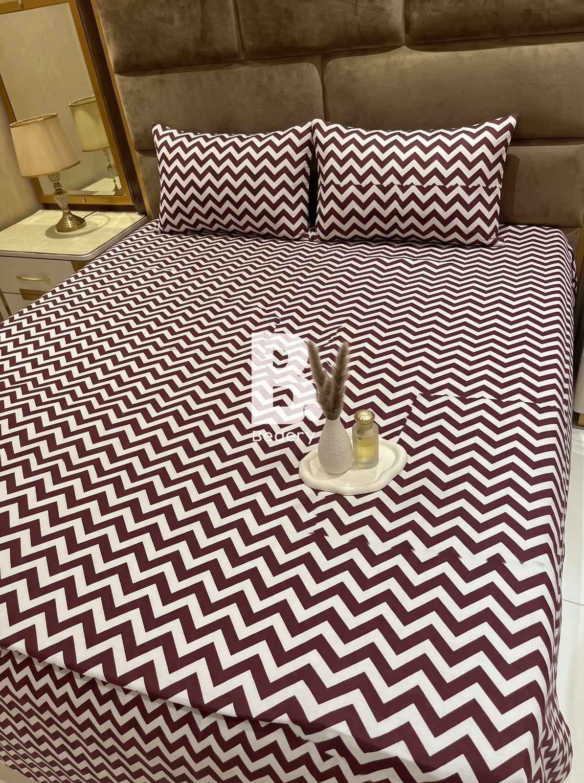 Maroon Chevron