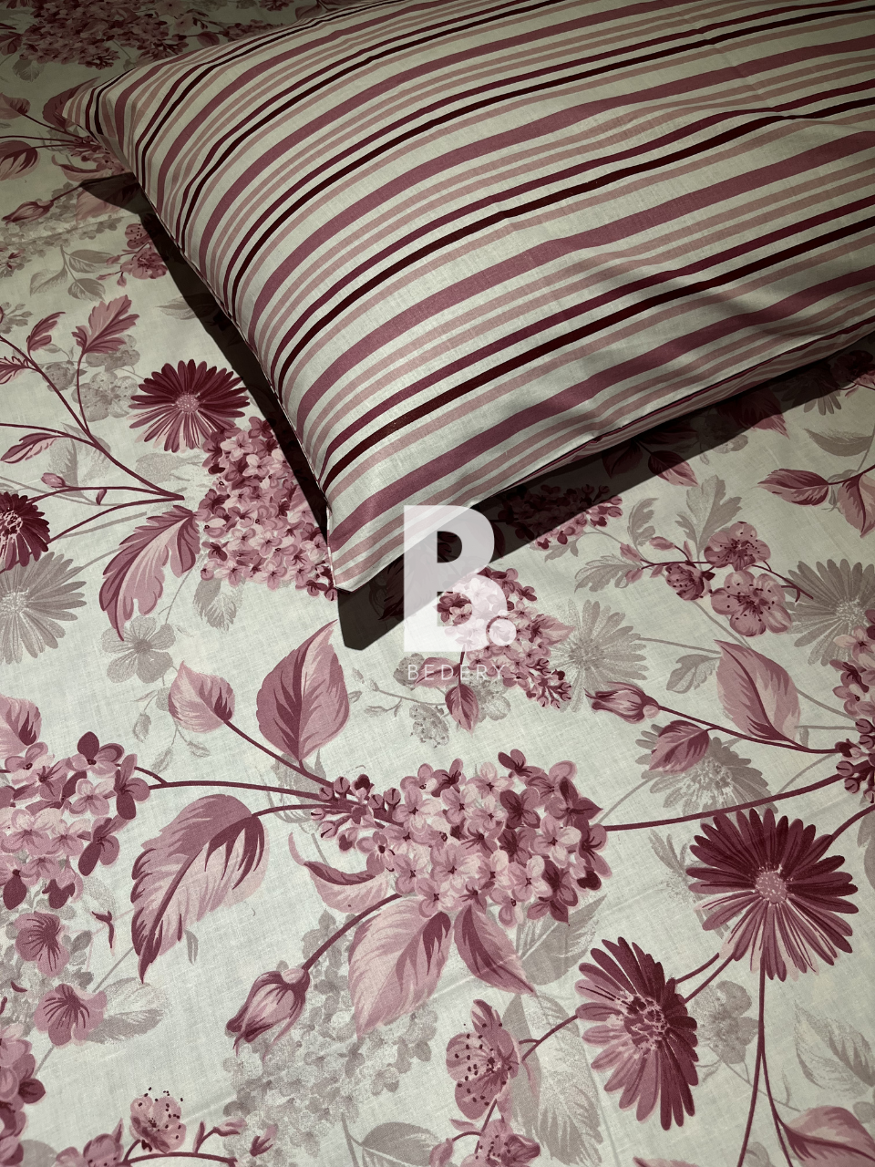 Mulberry Meadow( White & Pink Color )